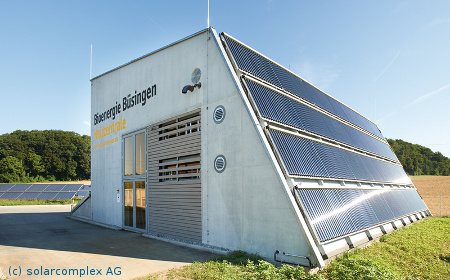 Heizzentrale des Bioenergierdorfs Büsingen