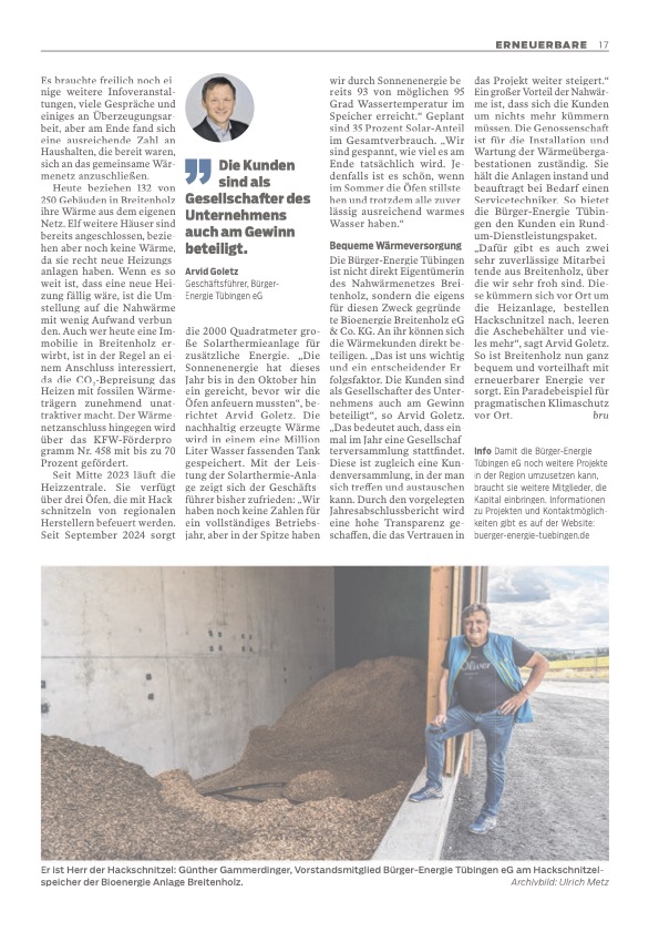 Presseartikel "So geht Wärmewende" Seite 2